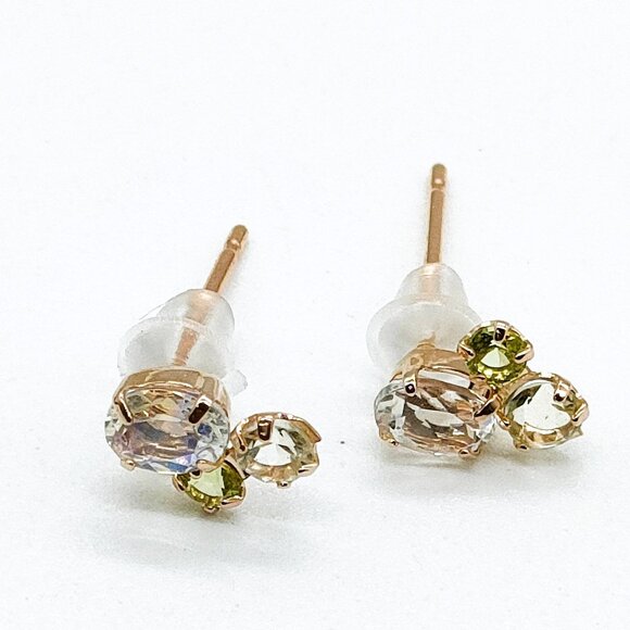 Jewelry Pierced Earring Gold Yellow Gold Clear 1326088